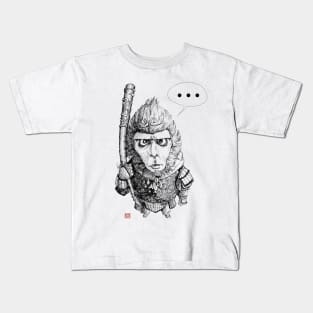 Monkey King Speechless Kids T-Shirt